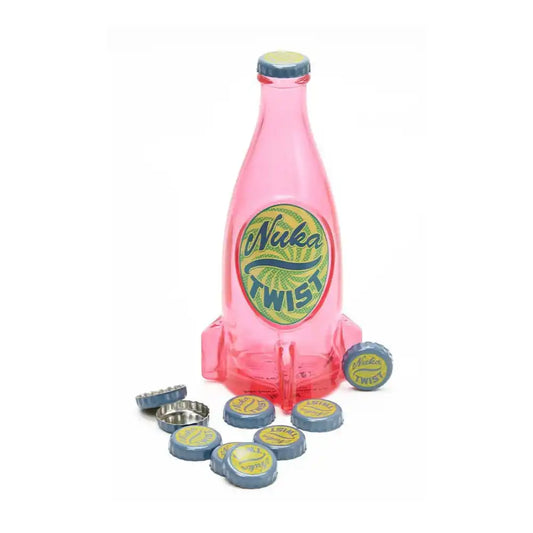 Fallout Bottle Series Replik Glass Bottle & Cap Nuka Twist - Smalltinytoystore