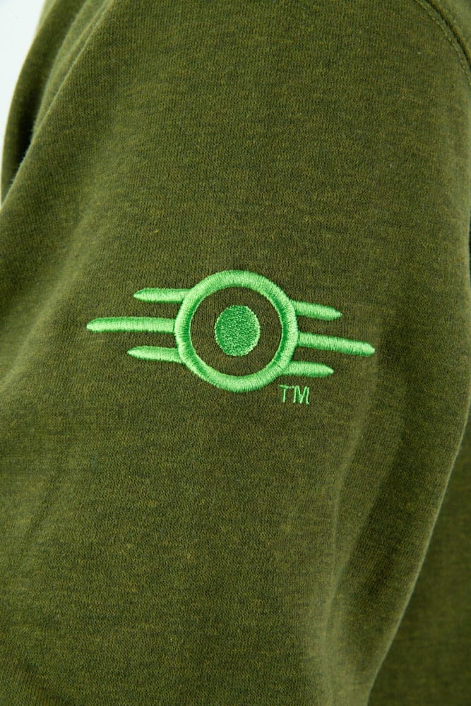Fallout Kapuzenpullover mit Reißverschluß Analog Pip-Boy Größe S - Smalltinytoystore