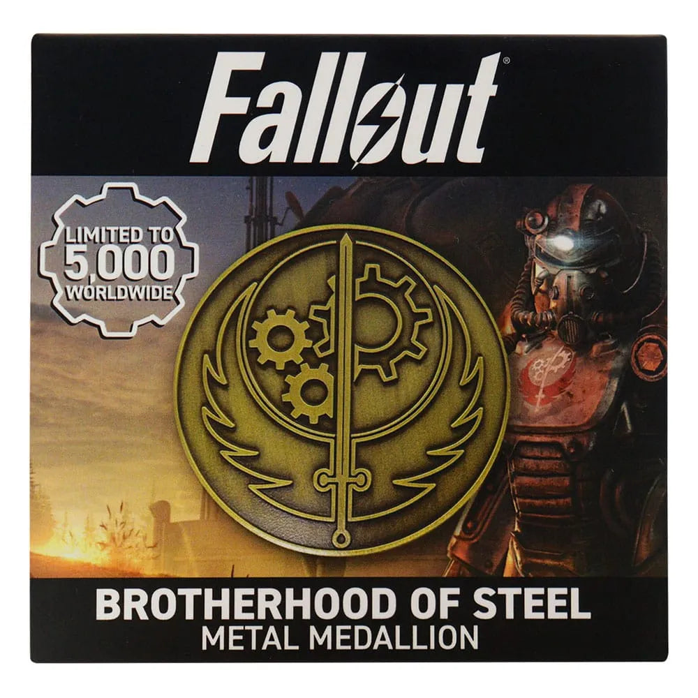 Fallout Medaille Brotherhood of Steel - Smalltinytoystore