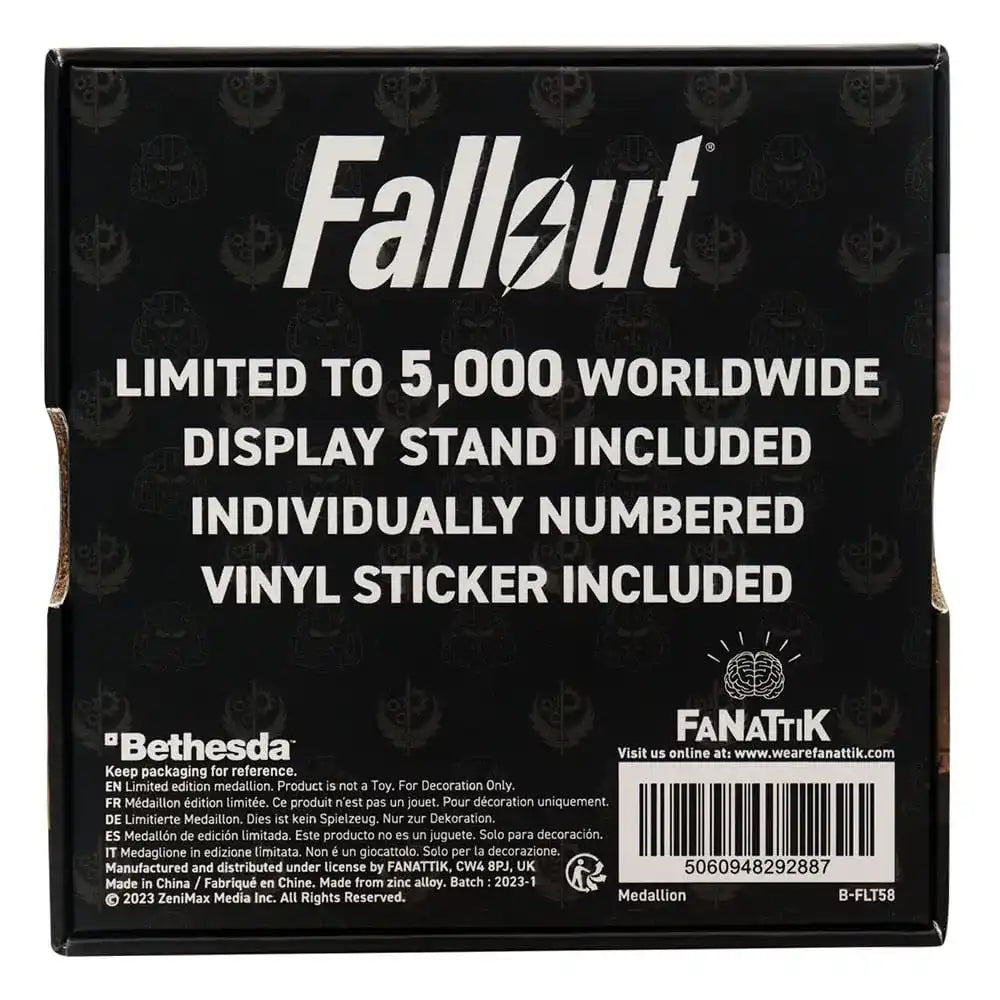Fallout Medaille Brotherhood of Steel - Smalltinytoystore