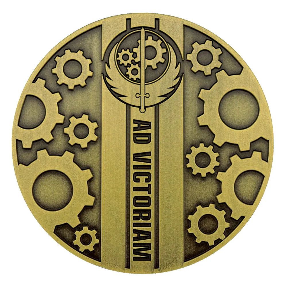 Fallout Medaille Brotherhood of Steel - Smalltinytoystore