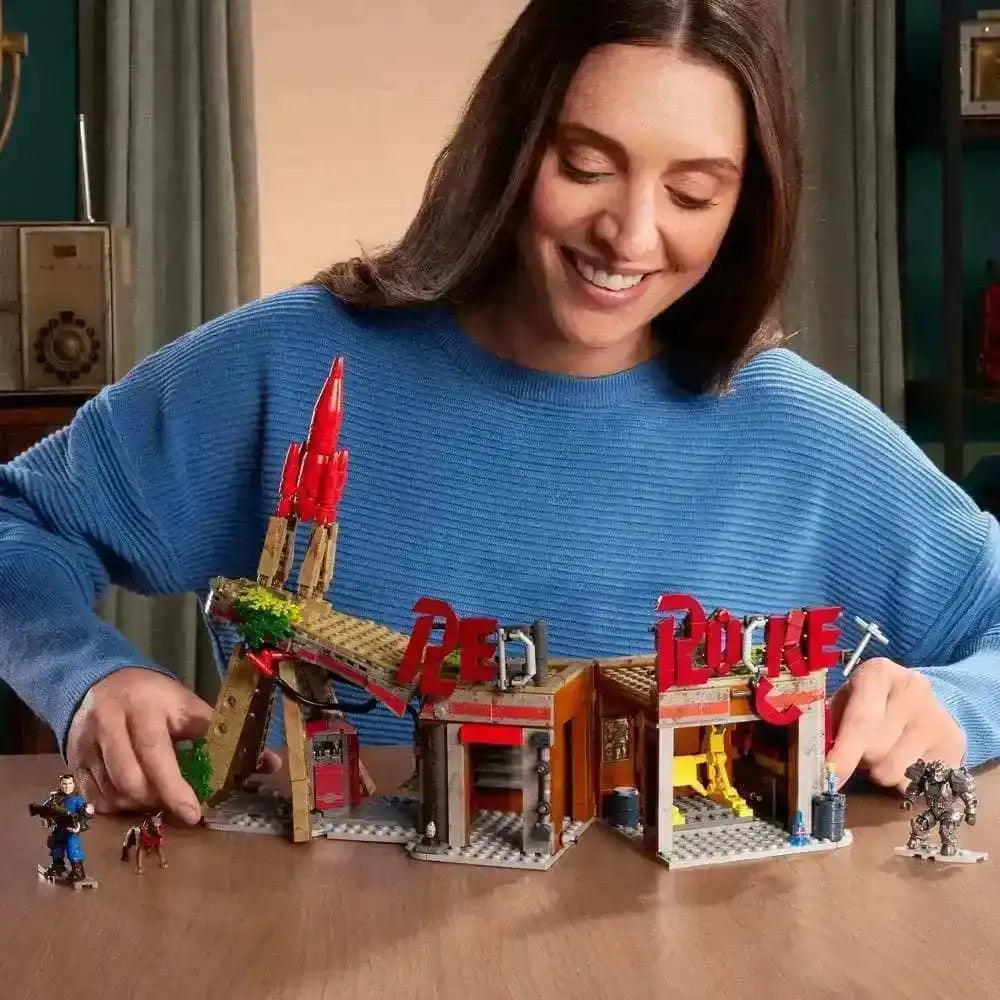 Fallout MEGA Bauset Red Rocket Truck Stop - Smalltinytoystore