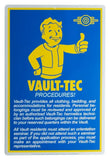 Fallout Metallschild Procedures