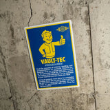 Fallout Metallschild Procedures