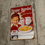 Fallout Metallschild Sugar Bombs