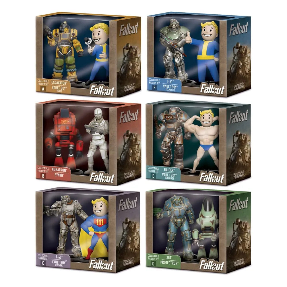 Fallout Minifiguren 2er-Pack 7 cm Sortiment (6) - Smalltinytoystore