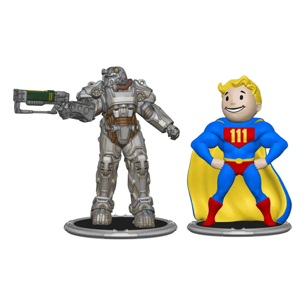 Fallout Minifiguren 2er-Pack Set C T-60 & Vault Boy (Power) 7 cm - Smalltinytoystore