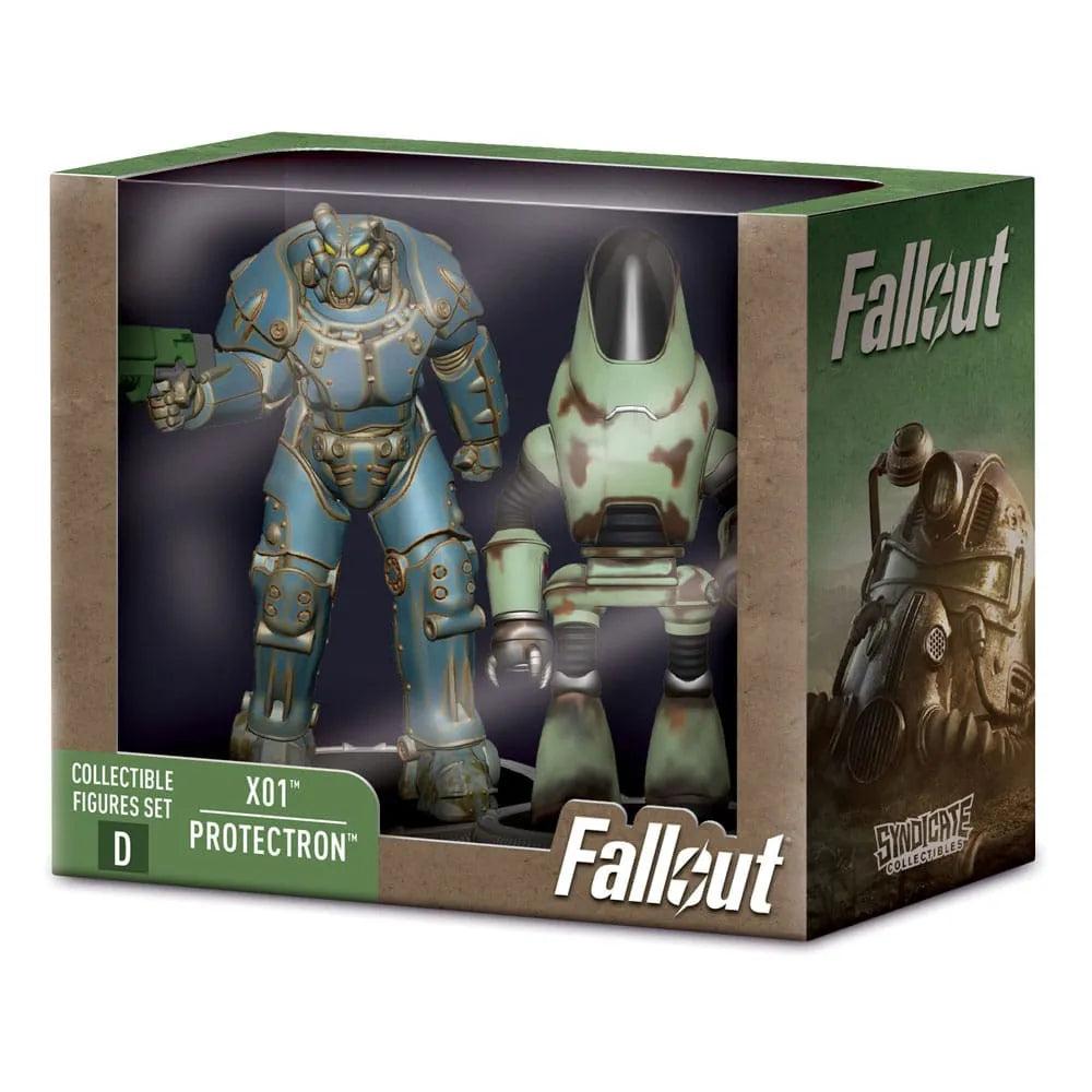 Fallout Minifiguren 2er-Pack Set D X01 & Protectron 7 cm - Smalltinytoystore