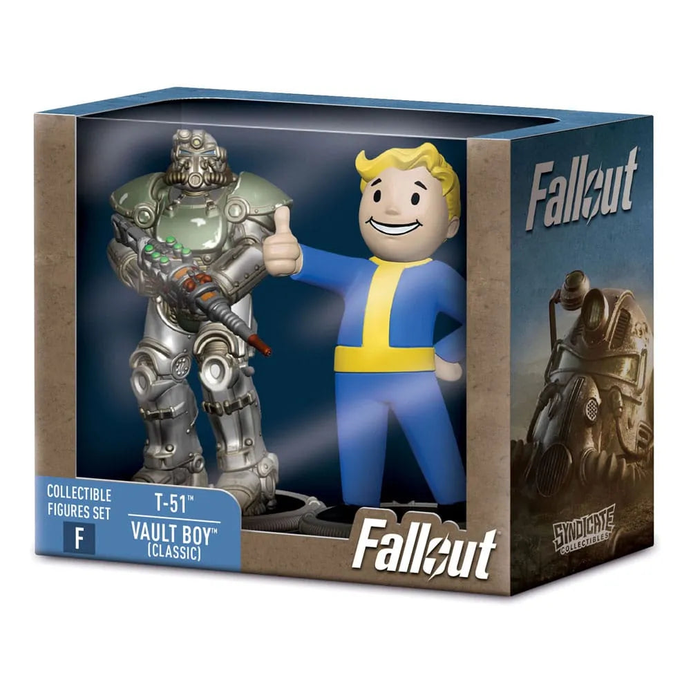 Fallout Minifiguren 2er-Pack Set F Raider & Vault Boy (Strong) 7 cm - Smalltinytoystore