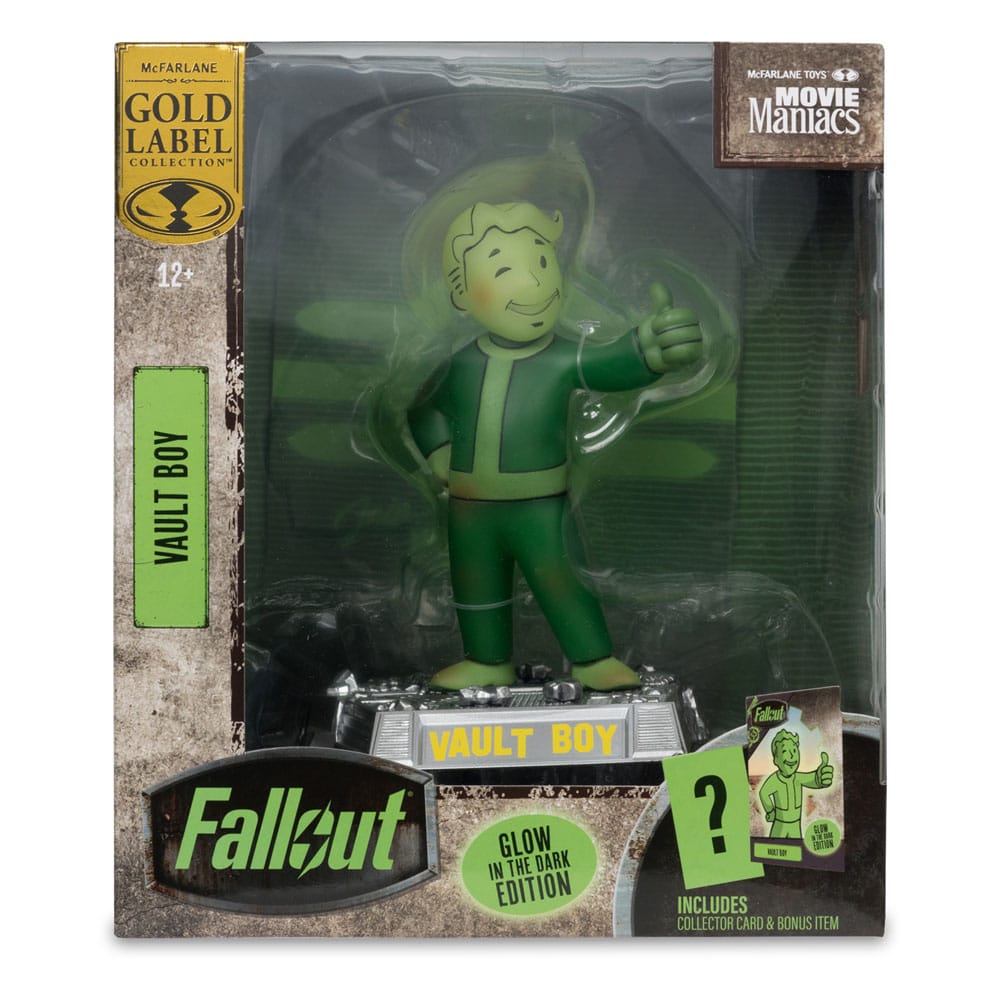 Fallout Movie Maniacs PVC Statue Vault Boy 13 cm - Smalltinytoystore