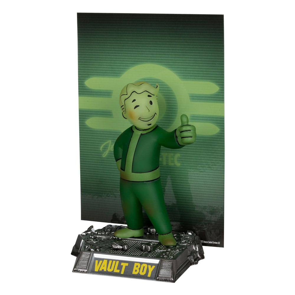 Fallout Movie Maniacs PVC Statue Vault Boy 13 cm - Smalltinytoystore
