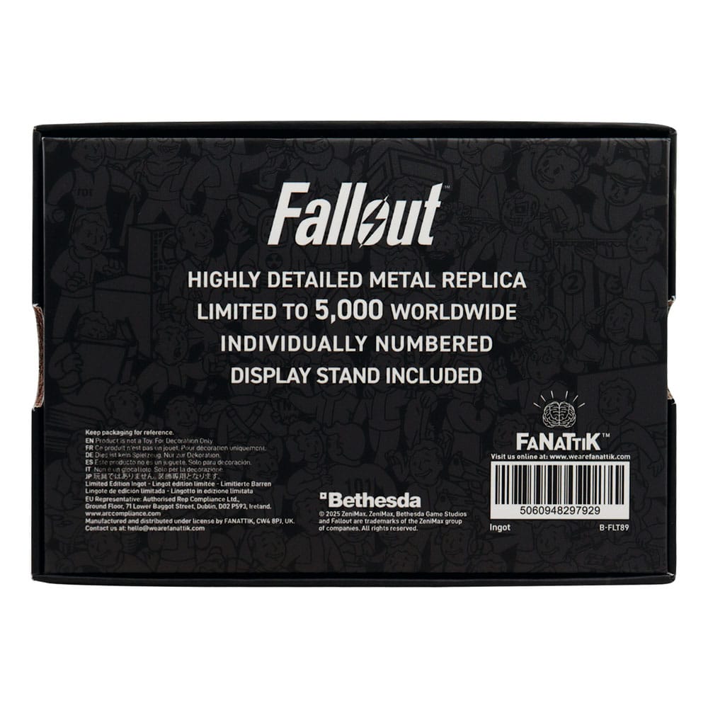 Fallout: New Vegas Replik Vault 21 Security Keycard Limited Edition - Smalltinytoystore