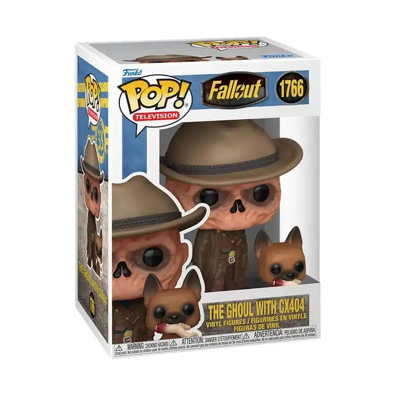 Fallout POP!&Buddy TV Vinyl Figur Ghoul&CX404 9 cm - Smalltinytoystore