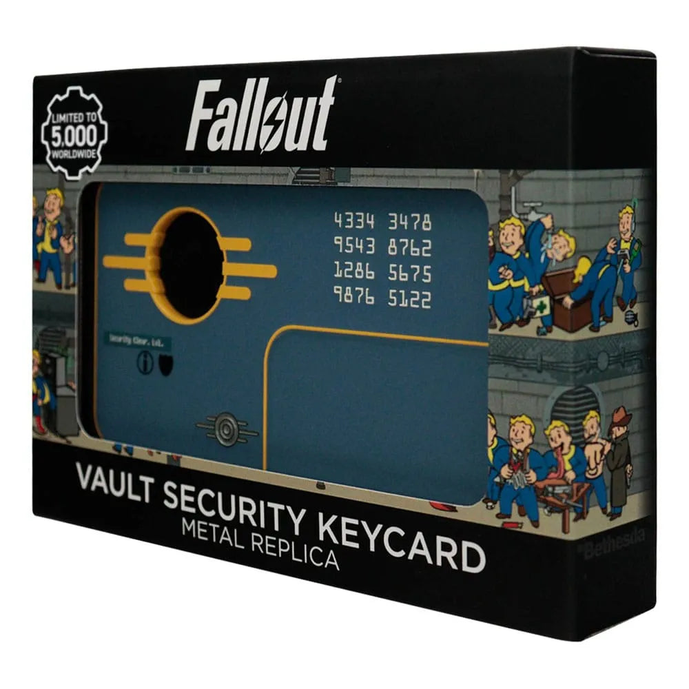 Fallout Replik Vault Security Keycard Limited Edition - Smalltinytoystore
