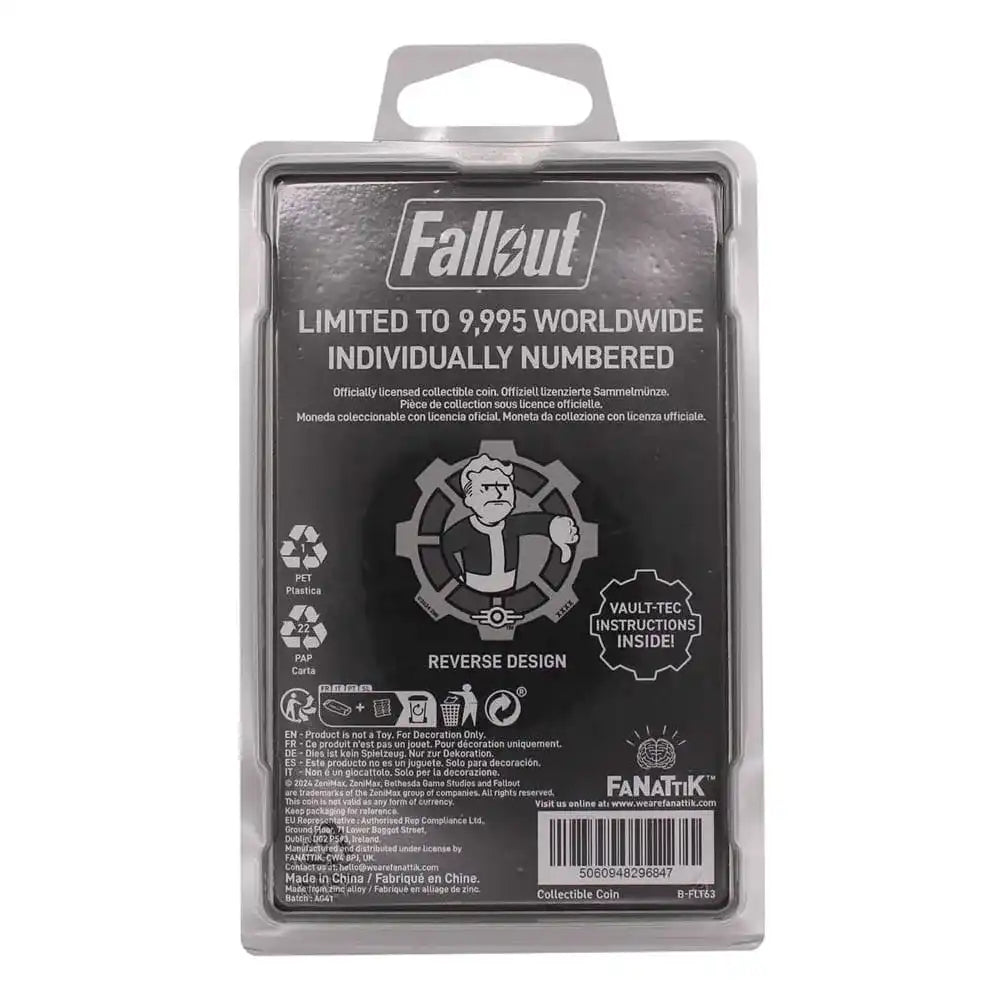 Fallout Sammelmünze Decision Black & White Limited Edition - Smalltinytoystore