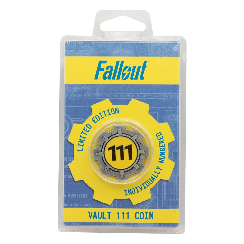 Fallout Sammelmünze Vault 111 Door Limited Edition - Smalltinytoystore