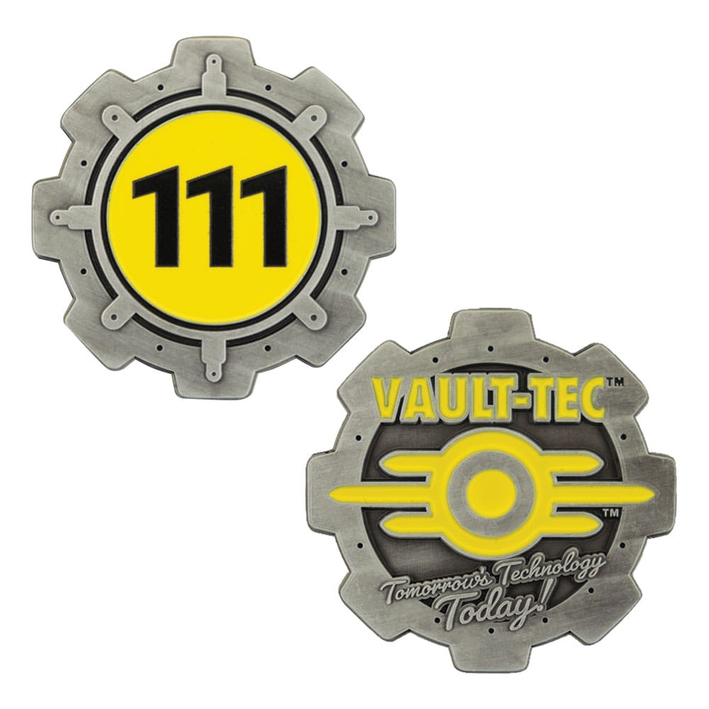 Fallout Sammelmünze Vault 111 Door Limited Edition - Smalltinytoystore