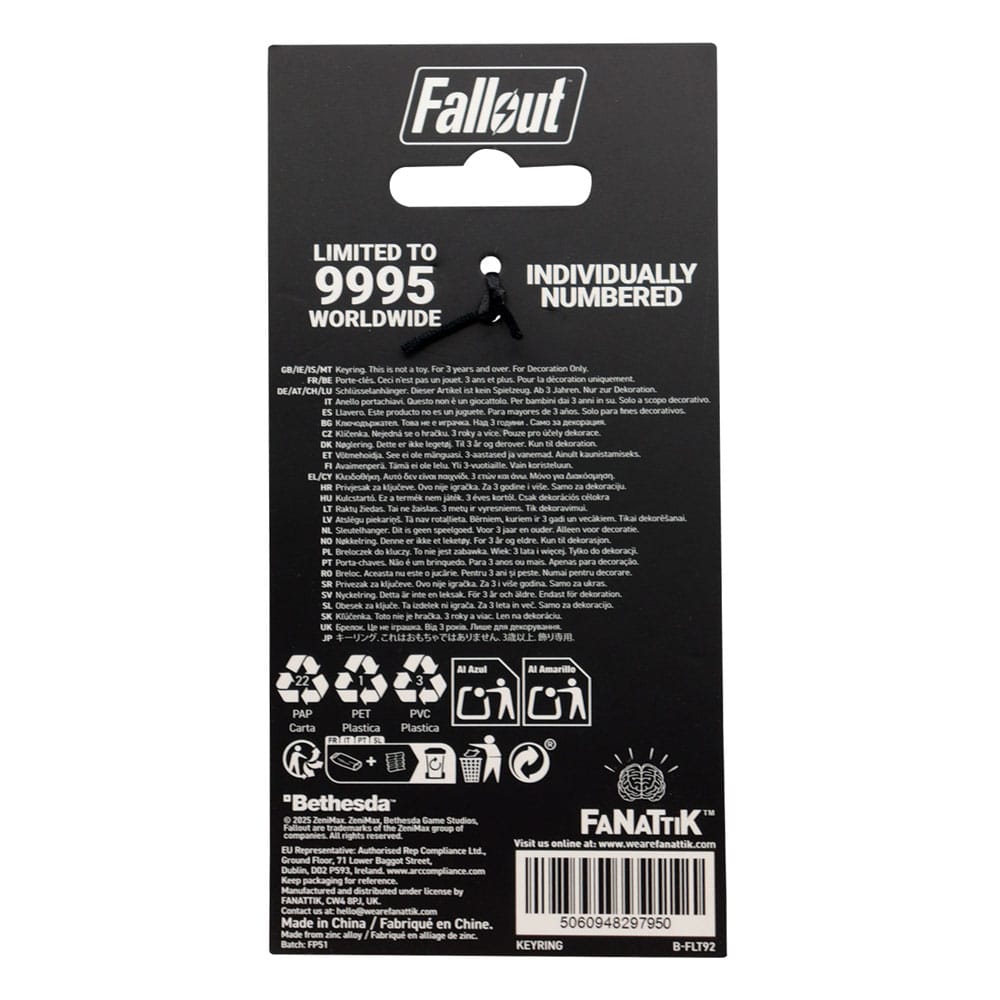 Fallout Schlüsselanhänger Nuka-Cola Limited Edition - Smalltinytoystore