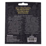 Fallout Untersetzer 4er-Pack Metal Drinks - Smalltinytoystore