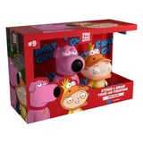 Family Guy Vinyl Figuren 2er-Pack Stewie & Brian Trick-Or-Treating 10 cm - Smalltinytoystore