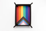 FanRoll Faltbarer Würfelteller Pride Rainbow Flag - Smalltinytoystore