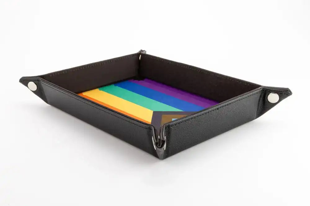 FanRoll Faltbarer Würfelteller Pride Rainbow Flag - Smalltinytoystore