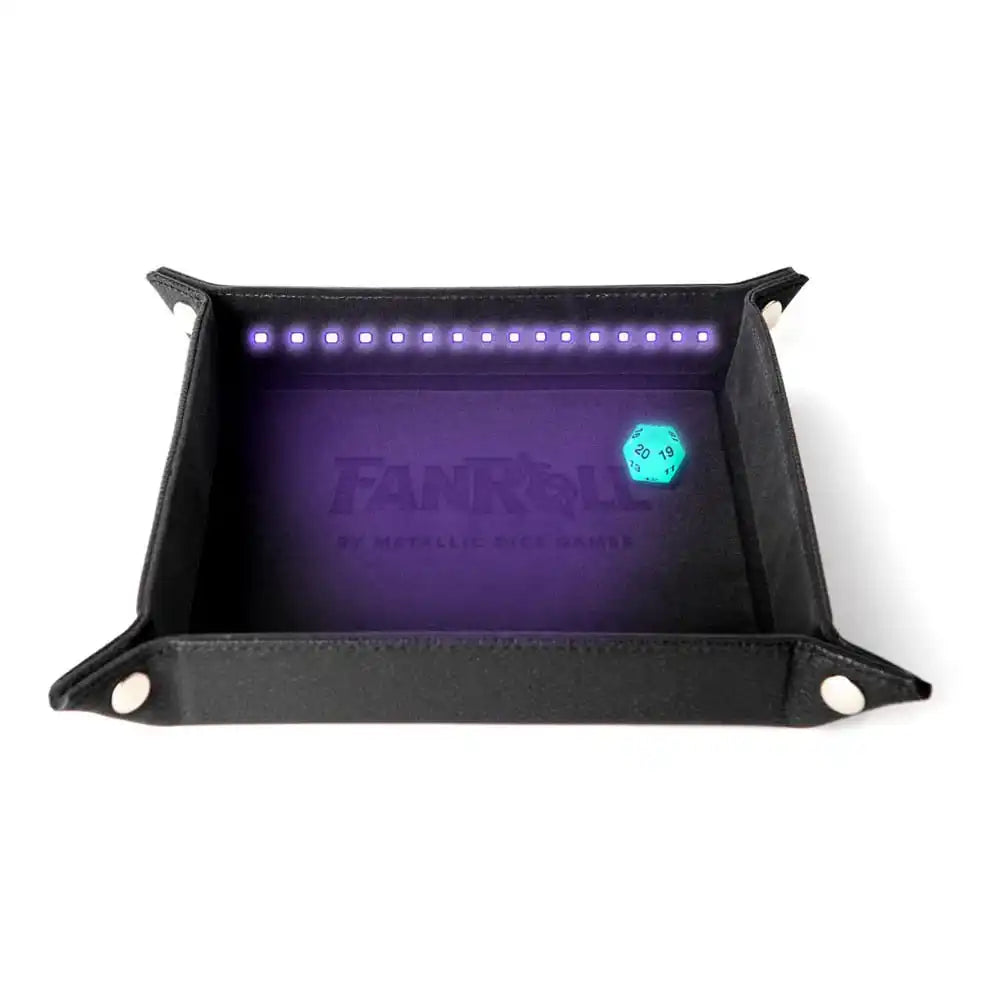 FanRoll Shadowlight Faltbarer Blacklight Würfelteller Black - Smalltinytoystore