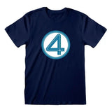 Fantastic 4 T-Shirt Emblem Größe XL - Smalltinytoystore