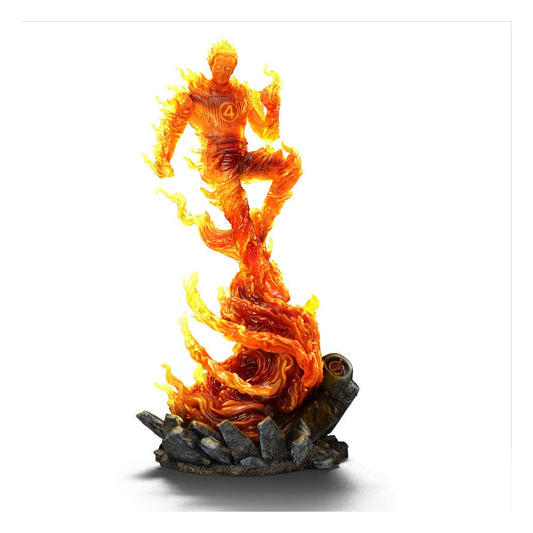Fantastic Four Art Scale Statue 1/10 Human Torch 30 cm - Smalltinytoystore