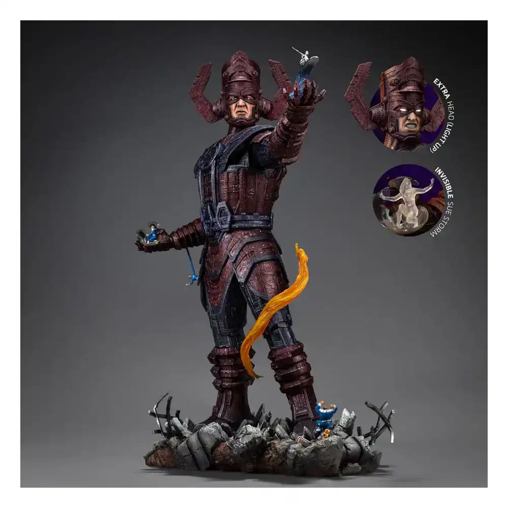 Fantastic Four Demi Art Scale Statue 1/20 Galactus Battle Diorama Deluxe 80 cm - Smalltinytoystore