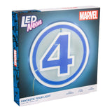 Fantastic Four LED Wandleuchte Logo Neon - Smalltinytoystore