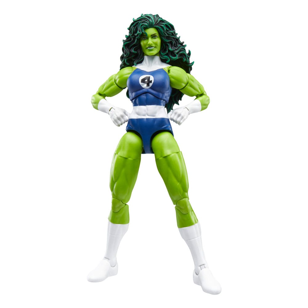 Fantastic Four Marvel Legends Retro Actionfigur She-Hulk 15 cm - Smalltinytoystore