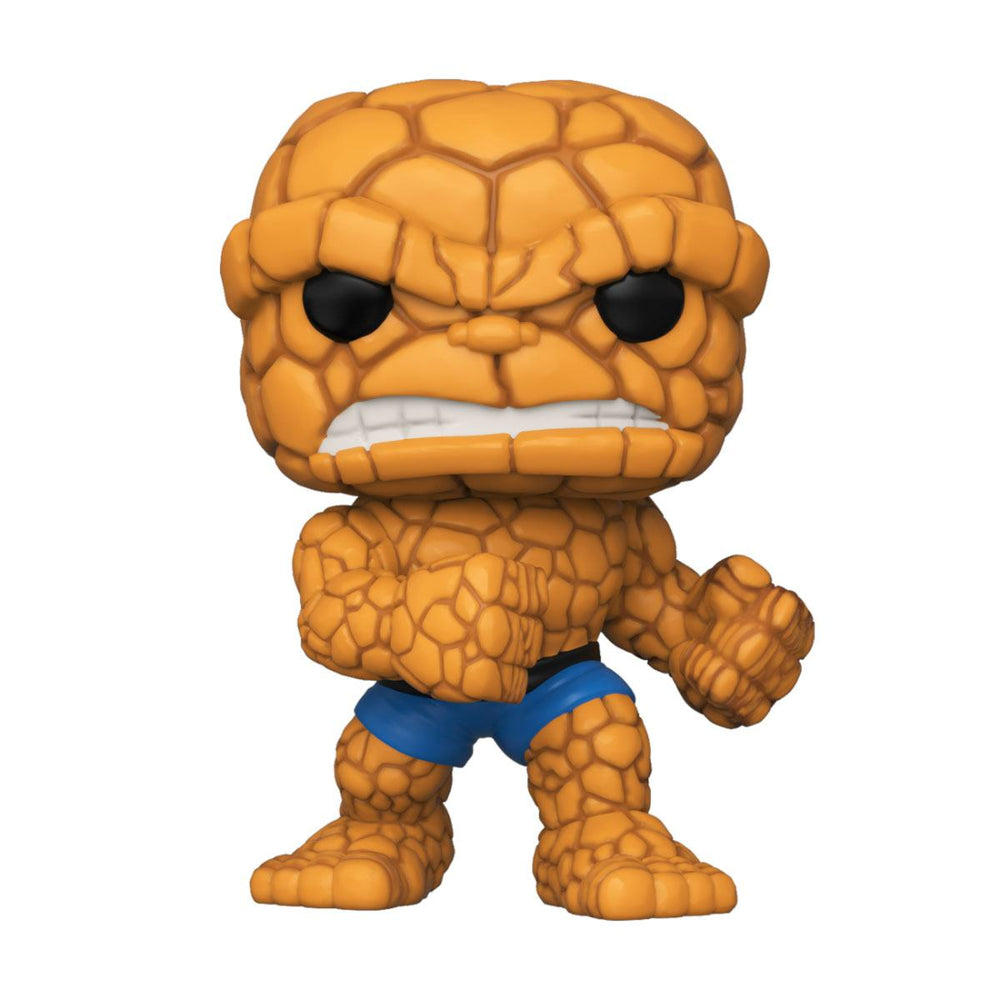 Fantastic Four POP! Marvel Vinyl Figur The Thing 9 cm - Smalltinytoystore