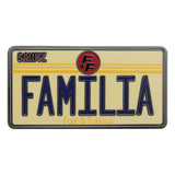 Fast & Furious Ansteck-Pin Familia License Plate - Smalltinytoystore