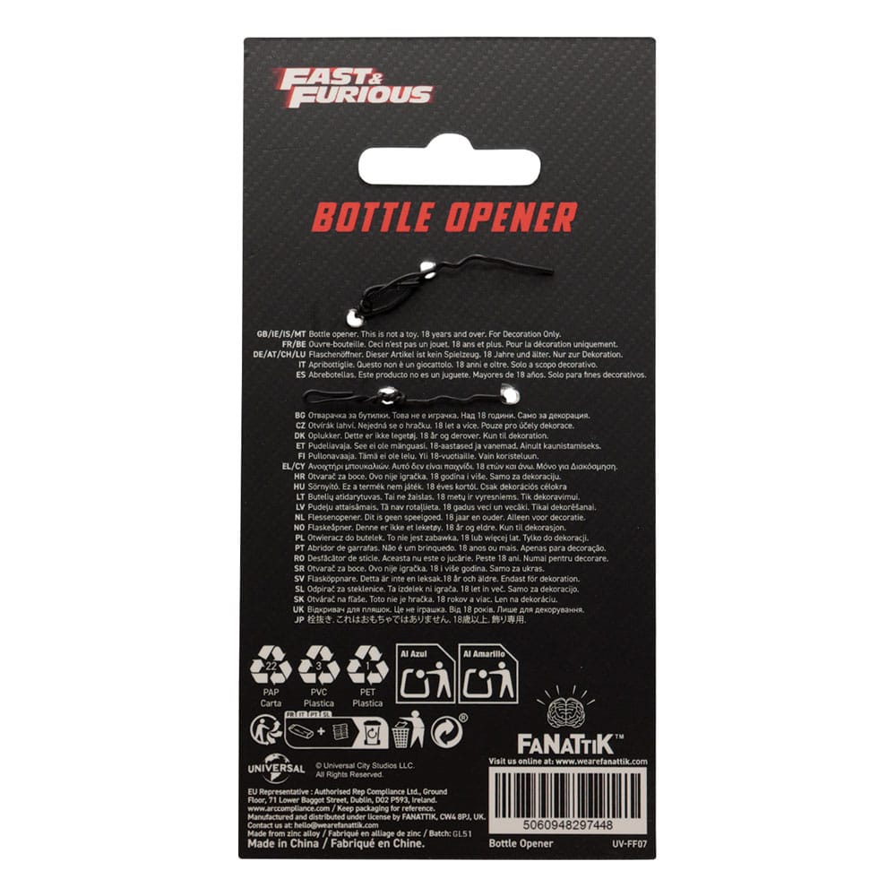 Fast & Furious Flaschenöffner Wrench - Smalltinytoystore