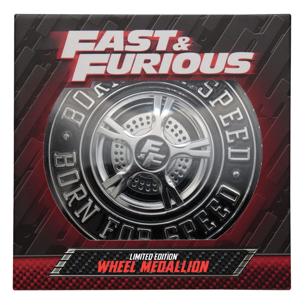 Fast & Furious Medaille Born for Speed - Smalltinytoystore