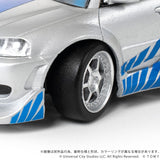 Fast & Furious Q-Village Fahrzeug mit Minifigur Nissan Skyline GT-R (R34) 9 cm - Smalltinytoystore