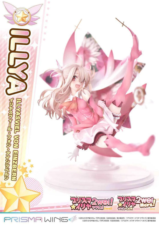 Fate Prisma Wing PVC Statue 1/7 Illyasviel von Einzbern Bonus Version 20 cm - Smalltinytoystore