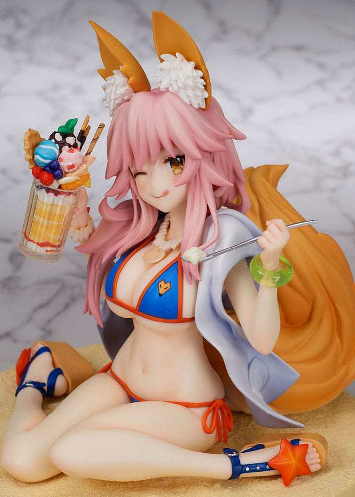 Fate/Grand Order PVC Statue Lancer Tamamo no mae 16 cm - Smalltinytoystore