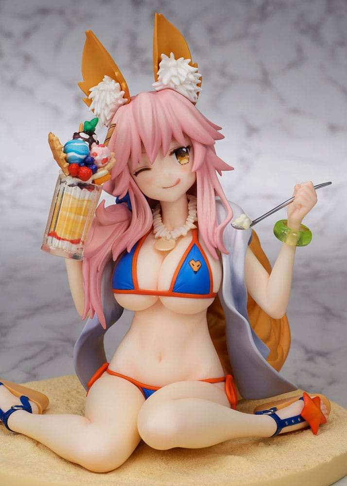 Fate/Grand Order PVC Statue Lancer Tamamo no mae 16 cm - Smalltinytoystore