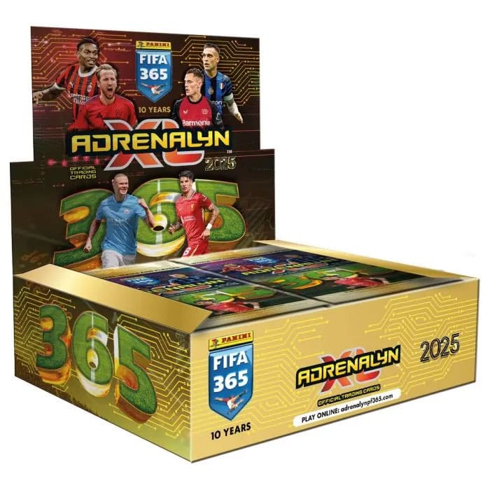 FIFA 365 Adrenalyn XL 2025 Trading Cards Flow Packs Display (24) - Smalltinytoystore