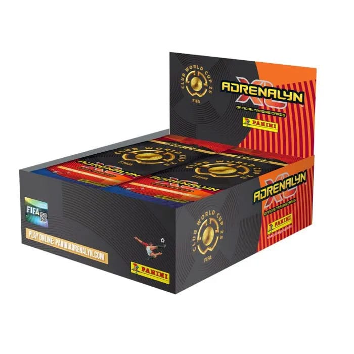 FIFA Club World Cup 2025 Adrenalyn XL Trading Cards - Fatpack Box (10) - Smalltinytoystore