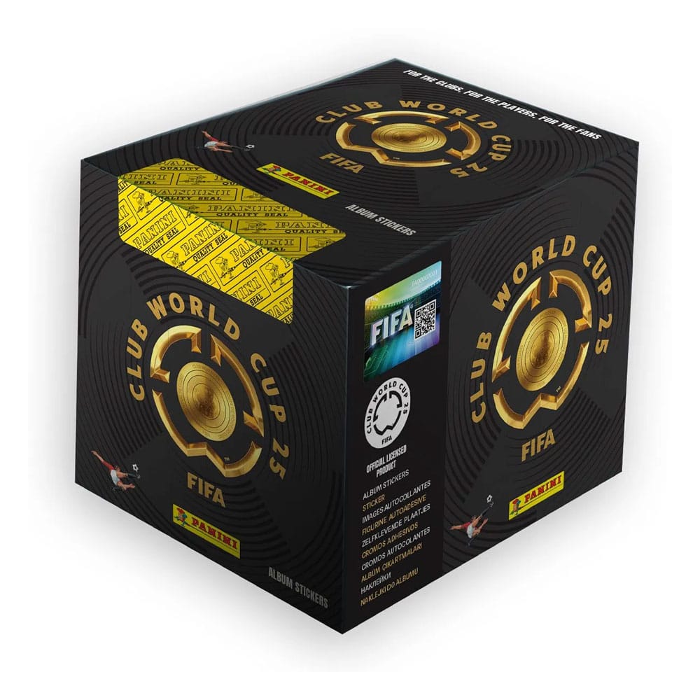 FIFA Club World Cup 2025 Trading Cards Stickers Box (50) - Smalltinytoystore