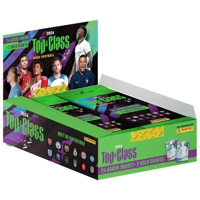FIFA Top Class 2025 Trading Cards Flow Packs Display (24) - Smalltinytoystore