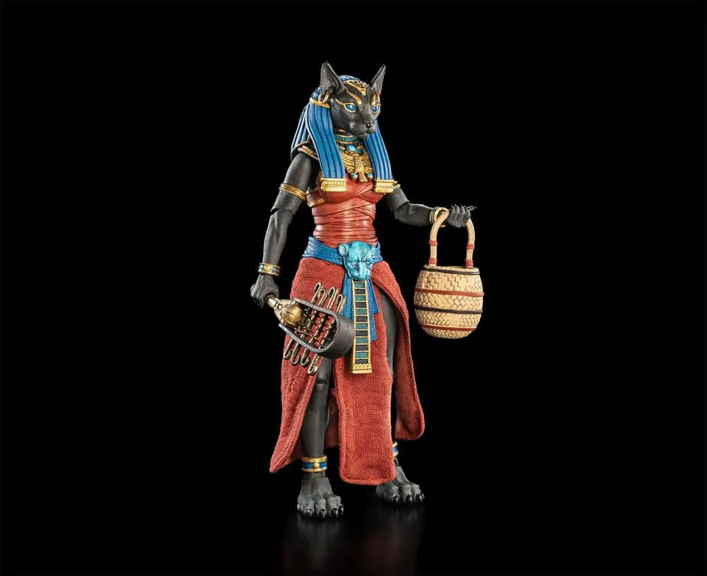 Figura Obscura Actionfigur Bastet Black & Red - Smalltinytoystore