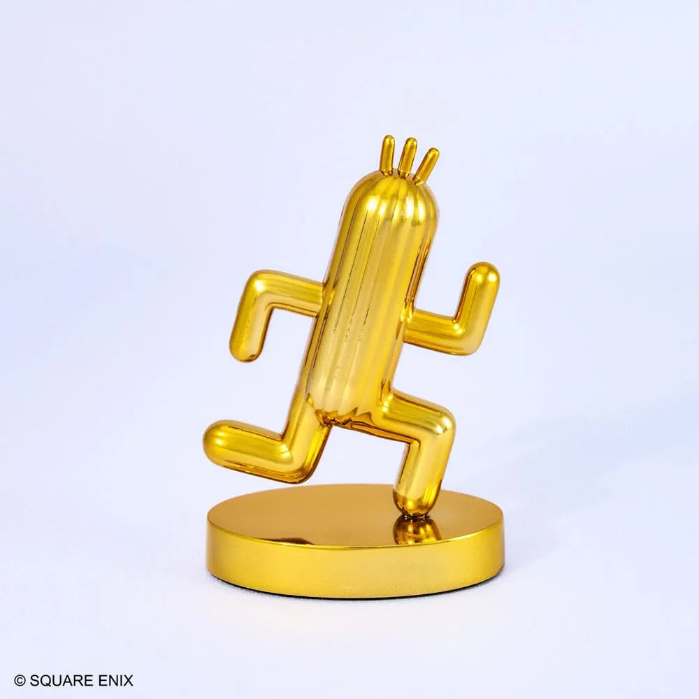 Final Fantasy Bright Arts Gallery Diecast Minifigur Cactuar (Gold) 7 cm - Smalltinytoystore