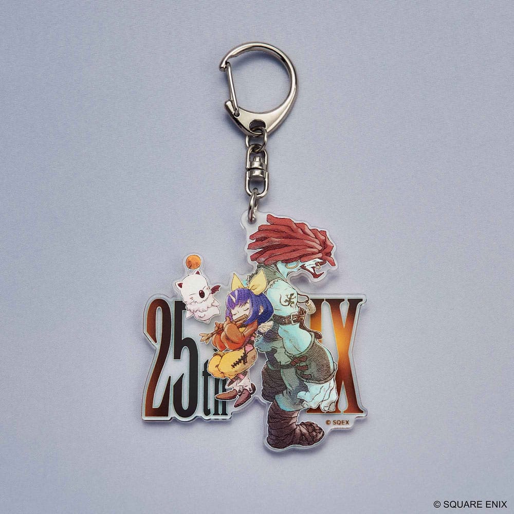 Final Fantasy IX Acryl-Schlüsselanhänger 25th Anniversary Eiko & Salamander - Smalltinytoystore