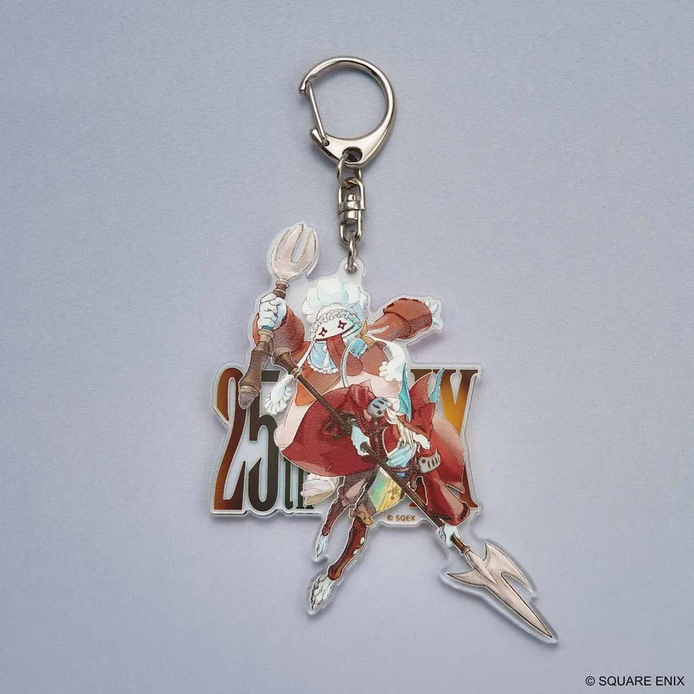 Final Fantasy IX Acryl-Schlüsselanhänger 25th Anniversary Quina & Freya - Smalltinytoystore