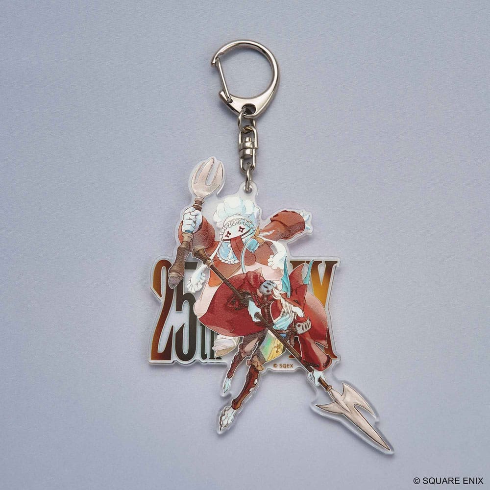 Final Fantasy IX Acryl-Schlüsselanhänger 25th Anniversary Quina & Freya - Smalltinytoystore
