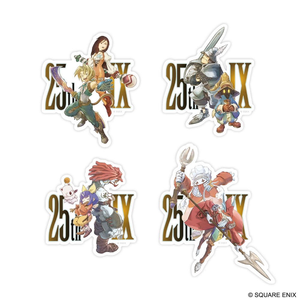 Final Fantasy IX Sticker Pack 25th Anniversary - Smalltinytoystore